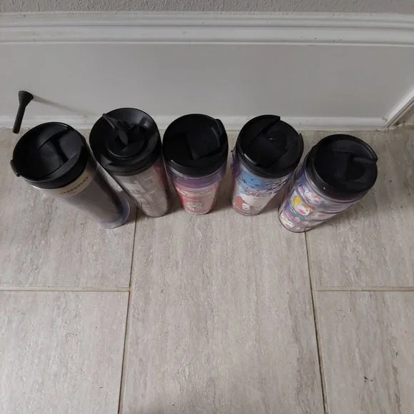 Starbucks Tumblers 16oz Holidays Lot of 5 - Picture 2 of 3